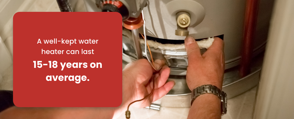 Inspecting a Water Heater