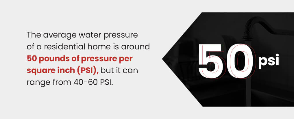 How To Increase Water Pressure In Your Home Tips From Pros   02 Average Water Pressure At A Residential Home 